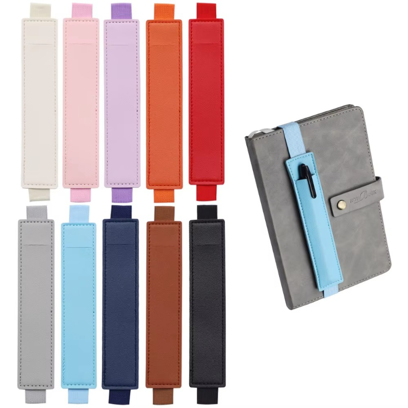 Pen Pouch Roll - 1 ชิ้น สายรัดสมุดโน้ตแบบยืดหยุ่น / ที่เก็บปากกา /