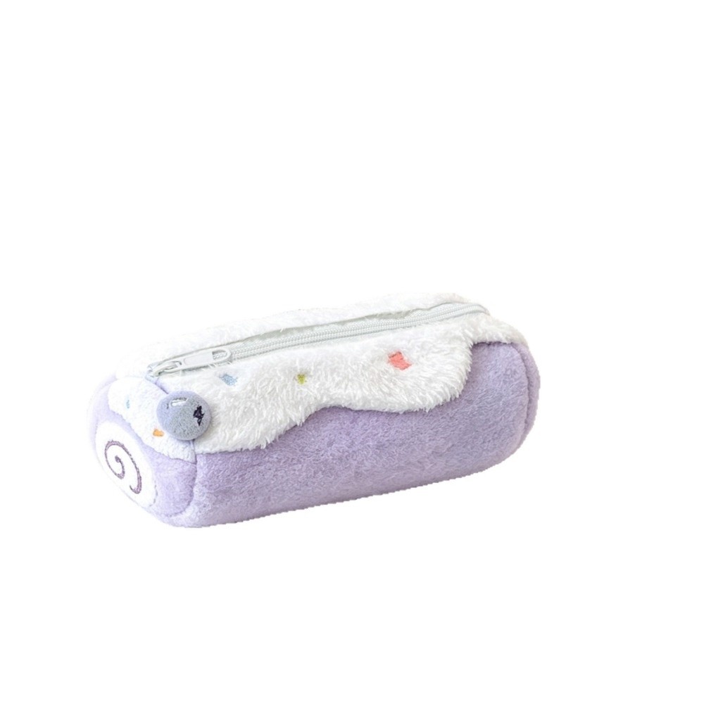 Pen Pouch Roll - กระเป๋าใส่ดินสอทนทาน ลายปักดาว รูปทรงโรลสวิส ความจุเยอะ นุ่มฟู กระเป๋าเครื่องเขียน