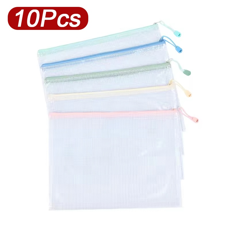 ถุงตาข่ายซิปใส่เอกสาร 5-30 ชิ้ - Is Stationery Office Supply บทวิจารณ์และราคา