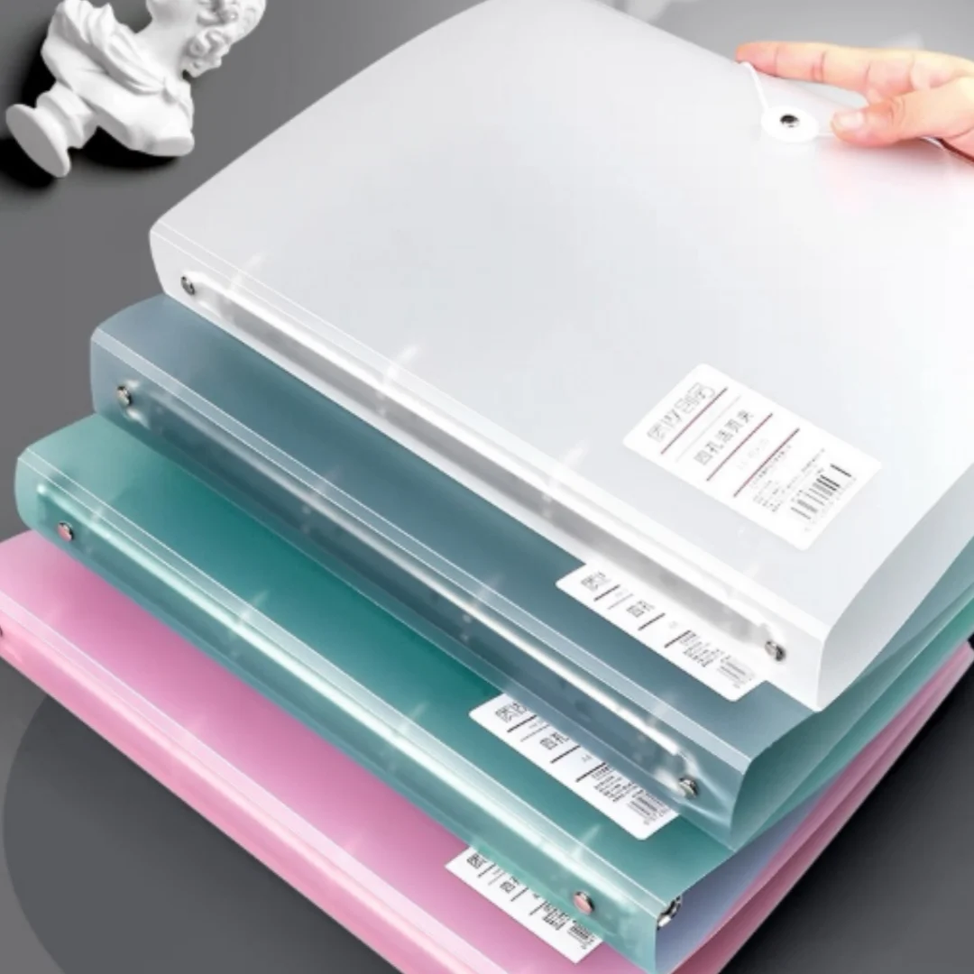 แฟ้มเอกสารขนาด A4 แบบ D 4 ห่วง - Binder Clip Assorted บทวิจารณ์และราคา