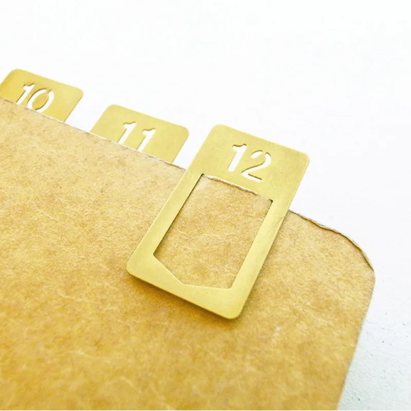 ที่คั่นหนังสือทองแดงแนววินเทจ1 - Stationery And Office Supply Stores บทวิจารณ์และราคา