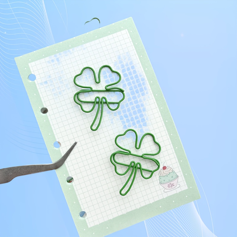 คลิปหนีบกระดาษรูปใบโคลเวอร์สี่ - Binder Clip Assorted บทวิจารณ์และราคา