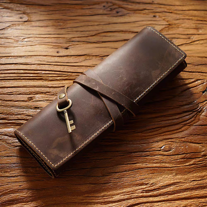 กระเป๋าใส่ปากกาหนัง PU ลาย Cra - Pen Pouch Roll บทวิจารณ์และราคา
