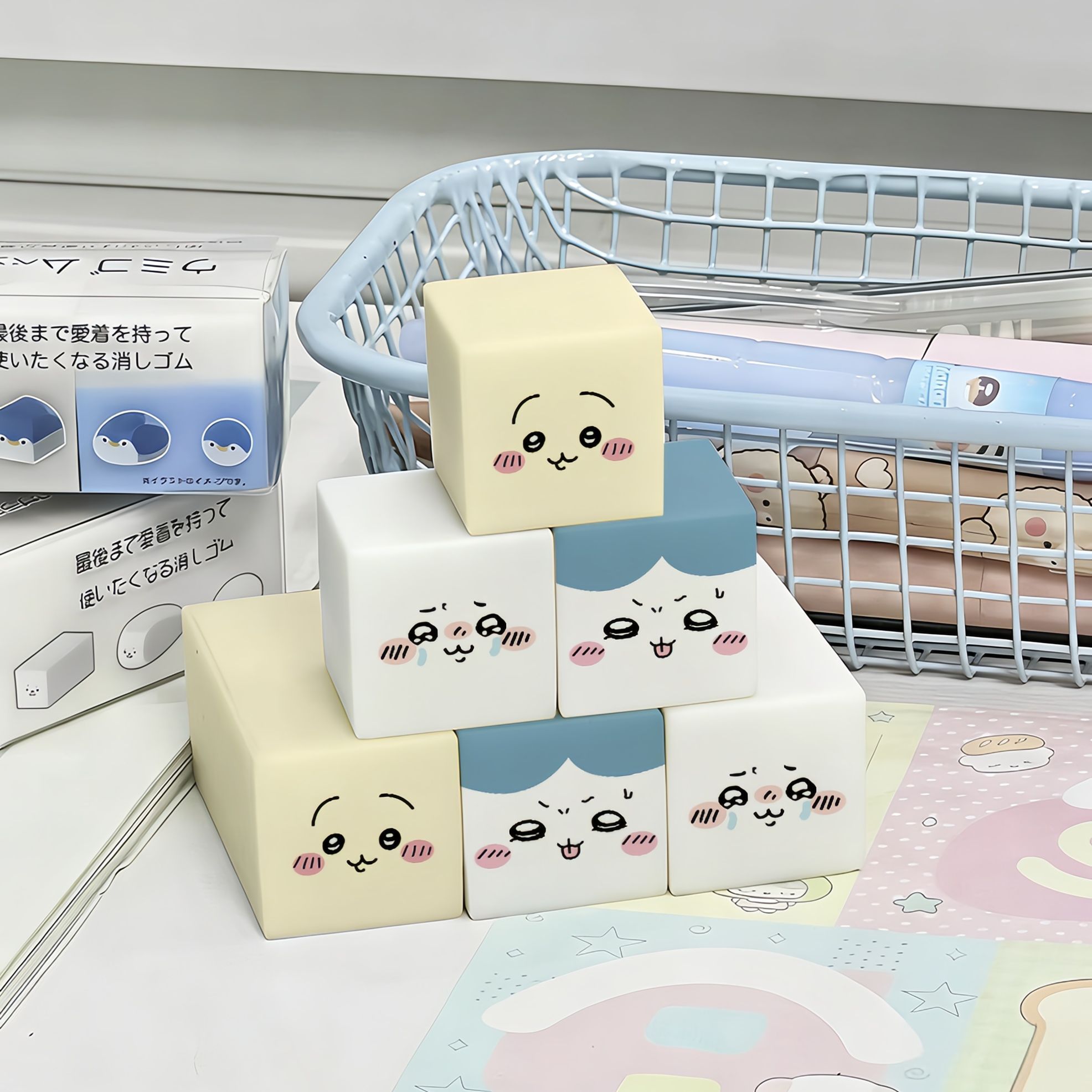 ยางลบ Chiikawa ลายการ์ตูนน่ารั - Is Stationery Office Supply บทวิจารณ์และราคา