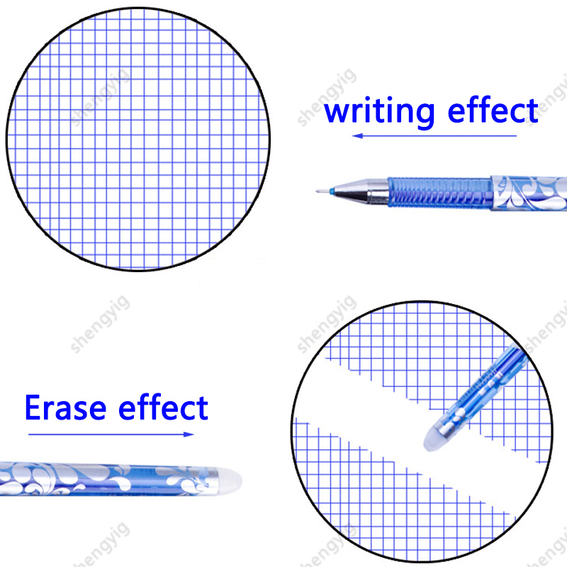 100 ชิ้น/เซ็ต Kawaii Erasable  - Gel Ink Pen Set บทวิจารณ์และราคา