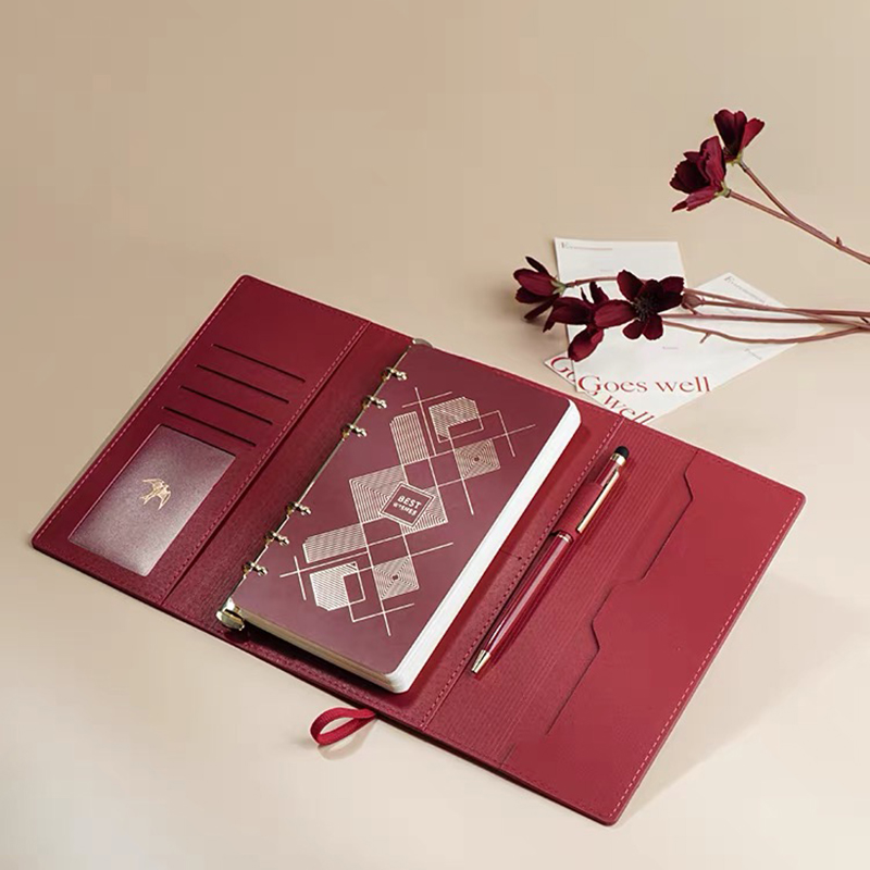 A6 ปกแข็งหลวมสมุดบันทึก Pu หนั - Journal Leather Hardcover บทวิจารณ์และราคา