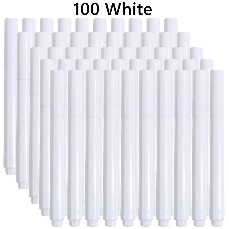 3-100 ชิ้น/เซ็ตสีขาว/สีปากกาชอ - Correction Fluid White บทวิจารณ์และราคา