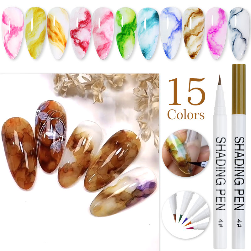 ปากกาเจลยูวีสำหรับเพ้นท์เล็บลา - Gel Ink Pen Set บทวิจารณ์และราคา