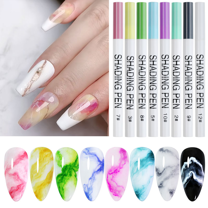 ปากกาเจลยูวีสำหรับเพ้นท์เล็บลา - Gel Ink Pen Set บทวิจารณ์และราคา
